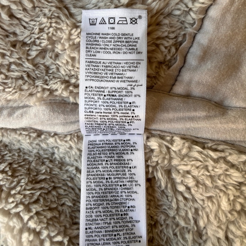 Athleta Off-White Teddy Jacket - Picture 14 of 14